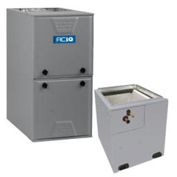 ACIQ 3.5 Ton 96% AFUE 100,000 BTU Furnace and Coil System - Upflow/Downflow - R454B