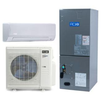 36,000 BTU ACiQ Extreme Series 21.2 SEER2 Dual Central Zoned Mini Split Heat Pump System - R454B - 18 + 18
