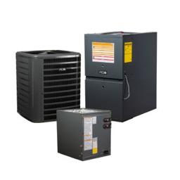 3 Ton 14.5 SEER2 80% AFUE 80,000 BTU Low NOx Gas Furnace and R32 Air Conditioner System - Downflow