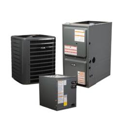 3 Ton 14.5 SEER2 96% AFUE 80,000 BTU Gas Furnace and R32 Air Conditioner System - Downflow