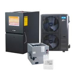 ACiQ Extreme Series 5 Ton 16 SEER2 80% AFUE 100,000 BTU Low NOx Furnace & Heat Pump System - R454B Inverter Downflow / Horizontal