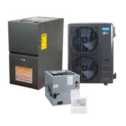 ACiQ Extreme Series 5 Ton 15.2 SEER2 80% AFUE 80,000 BTU Low NOx Furnace & Heat Pump System - R454B Inverter Upflow/Horizontal