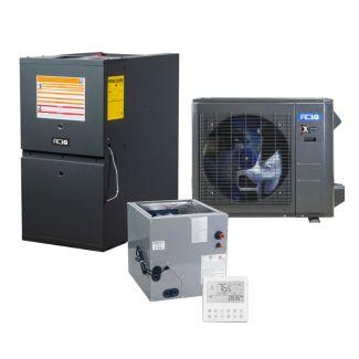 ACiQ Extreme Series 3 Ton 16 SEER2 80% AFUE 80,000 BTU Low NOx Furnace & Heat Pump System - R454B Inverter Downflow / Horizontal