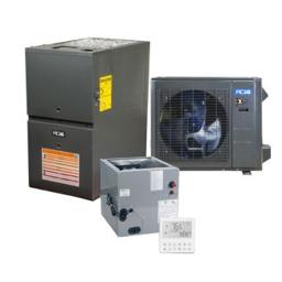 ACiQ Extreme Series 3 Ton 16 SEER2 80% AFUE 80,000 BTU Low NOx Furnace & Heat Pump System - R454B Inverter Upflow / Horizontal