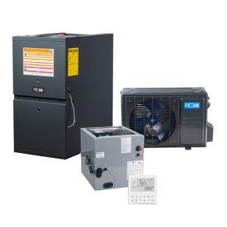 ACiQ Standard Series 2 Ton 16 SEER2 80% AFUE 80,000 BTU Low NOx Furnace & Heat Pump System - R454B Inverter Downflow/Horizontal
