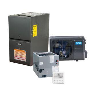 ACiQ Standard Series 2 Ton 16 SEER2 80% AFUE 60,000 BTU Low NOx Furnace & Heat Pump System - R454B Inverter Upflow/Horizontal