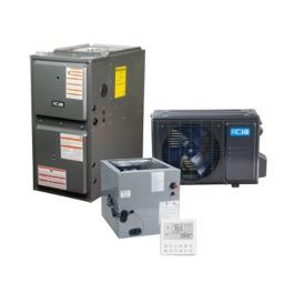 ACiQ Standard Series 2 Ton 16 SEER2 96% AFUE 40,000 BTU Furnace & Heat Pump System - R454B Inverter Upflow/Horizontal