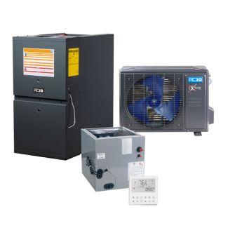 ACiQ Extreme Series 2 Ton 16 SEER2 80% AFUE 60,000 BTU Low NOx Furnace & Heat Pump System - R454B Inverter Downflow/Horizontal