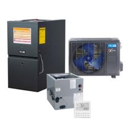 ACiQ Extreme Series 2 Ton 16 SEER2 80% AFUE 60,000 BTU Low NOx Furnace & Heat Pump System - R454B Inverter Downflow/Horizontal
