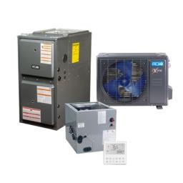 ACiQ Extreme Series 2 Ton 16 SEER2 96% AFUE 40,000 BTU Furnace & Heat Pump System - R454B Inverter Upflow/Horizontal