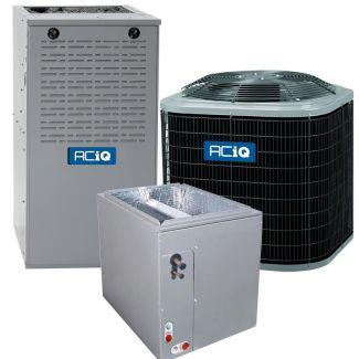 ACIQ 5 Ton 14.5 SEER2 80% 140,000 BTU Furnace & AC System - R454B Multi-Positional