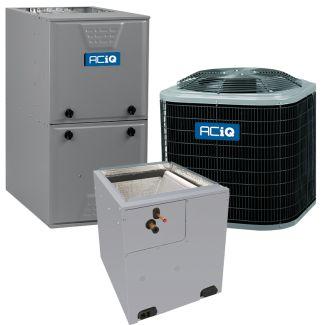 ACIQ 2.5 Ton 16 SEER2 97% 100,000 BTU Furnace & AC System - R454B Upflow / Downflow