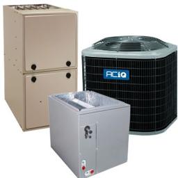 ACIQ 5 Ton 13.4 SEER2 92% 100,000 BTU Furnace & AC System - R454B Multi-Positional