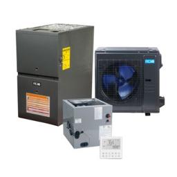 ACiQ Standard Series 5 Ton 14.3 SEER2 80% AFUE 120,000 BTU Furnace & Heat Pump System - R454B Inverter Upflow/Horizontal