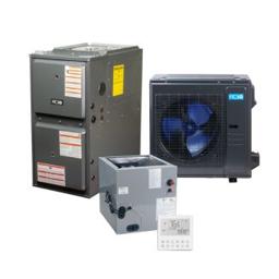 ACiQ Standard Series 5 Ton 14.3 SEER2 96% AFUE 120,000 BTU Furnace & Heat Pump System - R454B Inverter Upflow/Horizontal