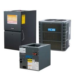 ACiQ 2 Ton 14.3 SEER2 80% AFUE 80,000 BTU Furnace & AC System - R32 Downflow/Horizontal