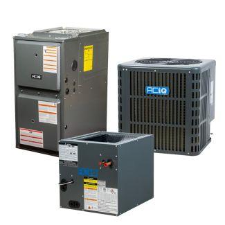 ACiQ 1.5 Ton 14.3 SEER2 96% AFUE 80,000 BTU Furnace & AC System - R32 Upflow/Horizontal