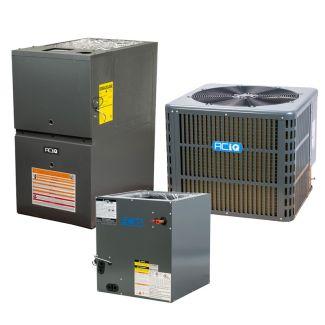 ACiQ 2.5 Ton 14.3 SEER2 80% AFUE 80,000 BTU Ultra-Low NOx Furnace & AC System - R32 Upflow/Horizontal