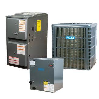 ACiQ 5 Ton 14 SEER2 96% AFUE 120,000 BTU Furnace & AC System - R32 Upflow/Horizontal