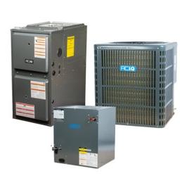 ACiQ 3.5 Ton 14.3 SEER2 96% AFUE 80,000 BTU Ultra-Low NOx Furnace & AC System - R32 Upflow/Horizontal