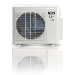 27,000 BTU ACiQ Extreme 23 SEER2 3 Zone Slim Ceiling Cassette Mini Split Heat Pump System - R454B | 230V - 6 + 6 + 18