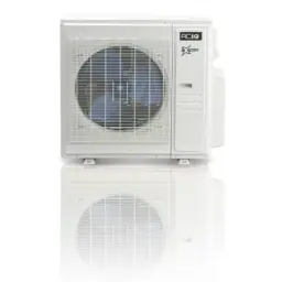 36,000 BTU ACiQ Extreme 23 SEER2 3 Zone Slim Ceiling Cassette Mini Split Heat Pump System - R454B | 230V - 6 + 18 + 18