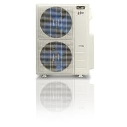 48,000 BTU ACiQ Extreme 23 SEER2 4 Zone Ceiling Cassette Mini Split Heat Pump System - R454B | 230V - 9 + 12 + 18 + 24