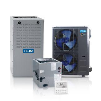 Hybrid 5 Ton 15.2 SEER2 80% AFUE 140,000 BTU ACIQ High Efficiency Heat Pump and Gas Furnace System | Inverter - R454B