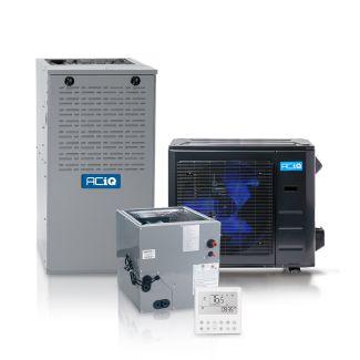 Hybrid 2.5 Ton 15.8 SEER2 80% AFUE 90,000 BTU ACIQ Furnace and High Efficiency Heat Pump System | Inverter - R454B - Multi-Positional