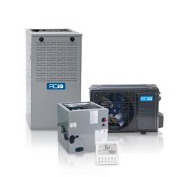 Hybrid 2 Ton 16 SEER2 80% AFUE 90,000 BTU ACIQ Furnace and High Efficiency Heat Pump System | Inverter - R454B - Multi-Positional