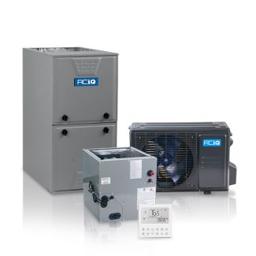Hybrid 3 Ton 15.8 SEER2 96% AFUE 80,000 BTU ACIQ Furnace and High Efficiency Heat Pump System | Extreme Series - R454B - Multi-Positional