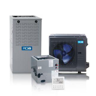 Hybrid 5 Ton 14.3 SEER2 80% AFUE 140,000 BTU ACIQ High Efficiency Heat Pump and Gas Furnace System | Inverter - R454B