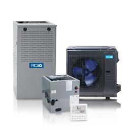 Hybrid 5 Ton 14.3 SEER2 80% AFUE 140,000 BTU ACIQ High Efficiency Heat Pump and Gas Furnace System | Inverter - R454B