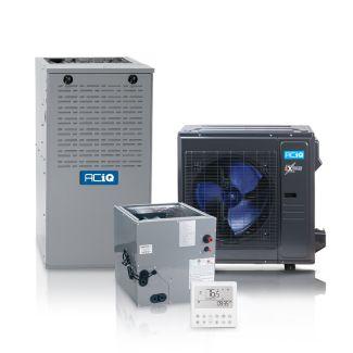 Hybrid 3.5 Ton 15.2 SEER2 80% AFUE 90,000 BTU ACIQ Furnace and High Efficiency Heat Pump System | Extreme Series - R454B - Multi-Positional