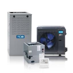Hybrid 3.5 Ton 15.2 SEER2 80% AFUE 90,000 BTU ACIQ Furnace and High Efficiency Heat Pump System | Extreme Series - R454B - Multi-Positional