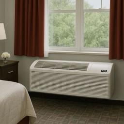 ACIQ 7,000 BTU PTAC Heat Pump Air Conditioner Unit with 2.5KW Electric Heater | R32