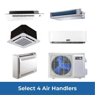 ACIQ Quad Zone Mini Split System - Design Your Own R454B