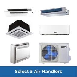 ACIQ Five Zone Mini Split System - Design Your Own R454B