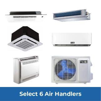 ACIQ Six Zone Mini Split System - Design Your Own R454B