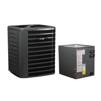 3 Ton 15.2 SEER2 R32 Air Conditioner with Upflow/Downflow 24.5" Cased Coil