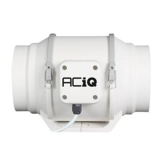 ACiQ 6 Inch Mixed Flow Inline Duct Fan - White