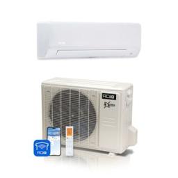 9,000 BTU ACiQ Extreme 28.1 SEER2 Single Zone Wall Mount Mini Split Heat Pump System - R454B | 230V