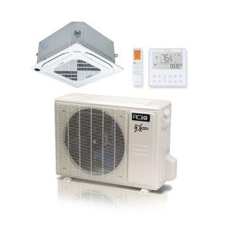 18,000 BTU ACiQ Extreme 20 SEER2 Single Zone Ceiling Cassette Mini Split System - R454B | 230V