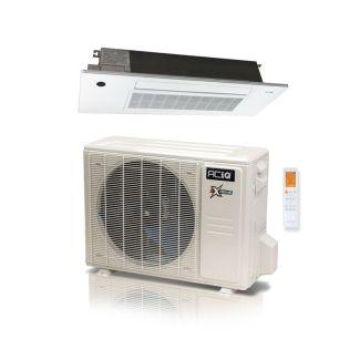 12,000 BTU ACiQ Extreme 23 SEER2 Single Zone Slim Ceiling Cassette Mini Split System - R454B | 230V