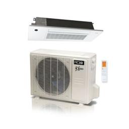 12,000 BTU ACiQ Extreme 23 SEER2 Single Zone Slim Ceiling Cassette Mini Split System - R454B | 230V