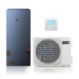 ACiQ Essentials 1.5 Ton 17 SEER2 High Efficiency Central Heat Pump Split System - R32 Inverter - Upflow/Horizontal-Left