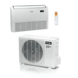 18,000 BTU ACiQ Extreme 20.6 SEER2 Single Zone Slim Ceiling Cassette Mini Split Heat Pump System - R454B | 230V