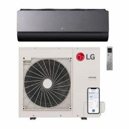 LG 12,000 BTU Art Cool Mirror 22.5 Seer Single Zone Wall Mounted Mini Split Heat Pump System - R32 | 230V