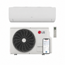 LG 18,000 BTU Standard 18 SEER2 Single Zone Wall Mount Mini Split Heat Pump System – R32 | 230V